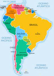 A américa do sul é um continente na porção ocidental do hemisfério sul. Capitais Da America Do Sul Mapa Das Capitais Sul Americanas Geografia Infoescola