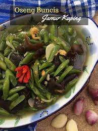 Oseng Buncis Jamur Kuping Dapur Ngebut