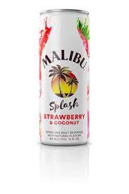 I can agree with and understand what you mean here, but i'd offer my interpretation of malibu (and for me, malibu brings back fond memories of an underaged me drinking it out of the bottle on a. Malibu Splash Strawberry Coconut Sparkling Malt Beverage Price Reviews Drizly