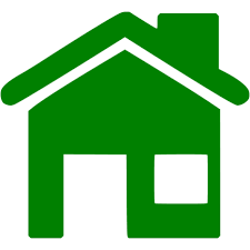 Green home 5 icon - Free green home icons