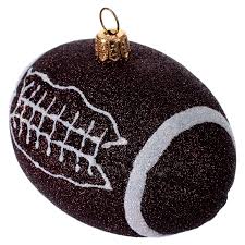 Affordable and search from millions of royalty free football like christmas bauble. Blown Glass Christmas Ornament American Football Online Sales On Holyart Com