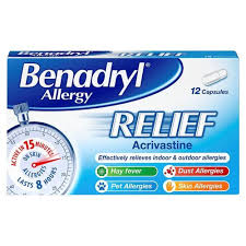 Benadryl Allergy Hayfever Acrivastine Buy Online In Japan At Desertcart