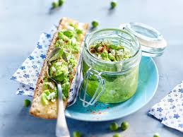 Guacamole De Petit Pois Chevre Et Menthe Recettes Recette Verrine Petit Pois Recettes De Cuisine Guacamole