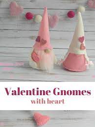 These Little Gnomes Are So Cute They Would Make A Great Valentine S Day Gift Of Decoration Ad Valentine S Day Diy Valentines Diy Great Valentines Day Gifts