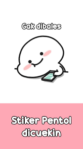 Lihat ide lainnya tentang stiker, kartu lucu, stiker lucu. Stiker Pentol Wa Lucu Wastickerapps For Android Apk Download