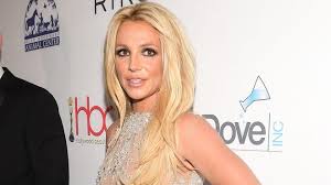 Britney Spears with her new hairstyle