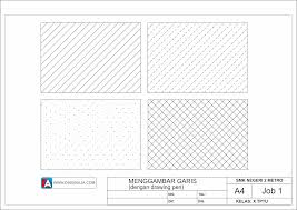 Maybe you would like to learn more about one of these? Tugas Gambar Teknik Macam Macam Garis Dinginaja