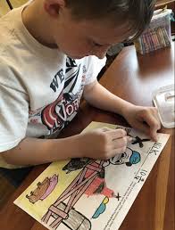 Children grow up so fast! Young Guests Get Involved With Thank You Farmers Project Coloring Contest
