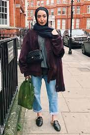 79 Wonderful Best Hijab Outfits For Winter Hijab Outfit Hijab Style Casual Celebrity Fashion Outfits