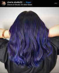 Ma a chi sta bene? Capelli Blu Foto Le Sfumature Per Chioma E Trucco Amica