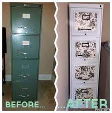 Check out this amazing file cabinet makeover that transformed a thrift store file cabinet with black yay for more storage!! Super Diy Desk Makeover Contact Paper Filing Cabinets Ideas Desk Makeover Diy Filing Cabinet File Cabinet Makeover