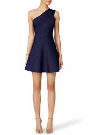 Sydney Dress By Herve Leger For 175 Rent The Runway Bandage Dress Herve Leger Blue Dress Short White Cocktail Dress