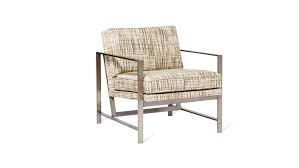 Upholstered chair with wooden frame and metal legs configure. West Elm Work Metal Frame Chair Steelcase