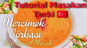 Linsen suppe / lentil soup / sup kacang lentil. Sup Lentil Merah Ala Turki Tutorial Masakan Turki Mercimek Corbasi Youtube