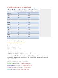 Dengan mengetahui cara pengiraan pointer dibuat, para pelajar lebih mudah untuk score dalam peperiksaan seterusnya mendapat result with the flying colors (cemerlang). Stpm Gred