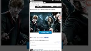What's your harry potter name? What Should Your Harry Potter Name Be Quiz Youtube