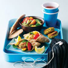 Falafel And Salad Pittas Recipe Delicious Magazine Recipe Recipes Delicious Salads Falafel