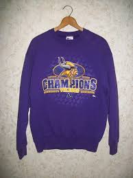 1998 Minnesota Vikings Central Division Champions Purple Crewneck Sweatshirt Pro Player Nfl Football 90s Retro Pullo Vintage Outfits Graphic Sweatshirt Clothes