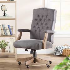 It has a very modern look to it,and high leather back. Executive Office Chairs You Ll Love In 2021 Wayfair