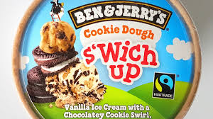 Our machines couldn't handle those big chunks of dough. Ben Jerry S Cookie Dough S Wich Up Ice Cream Youtube