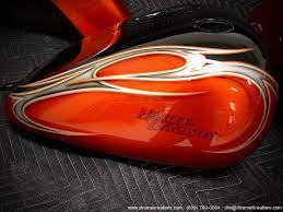 Harley Candy Orange Heritage Custom Motorcycle Paint Jobs Motorcycle Paint Jobs Motorcycle Painting