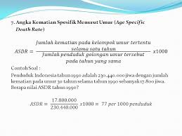 Didefinisikan sebagai banyaknya kelahiran hidup pada suatu tahun tertentu tiap 1000 penduduk pada pertengahan tahun. 104 Contoh Soal Angka Kelahiran Kasar Penjelasan Dikdasmen