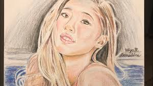 Drawing Michelle Chin for ZHCs contest - YouTube