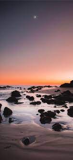 Picture Of A Rocky Beach Nature Sky Sunset Grey Water Nature Wallpaper Sunset Wallpaper Decent Wallpapers