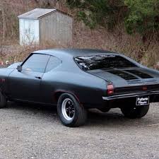 Black Matte Black 1970 Chevelle Ss Pin On Chevelle Non Stock And Pro Touring