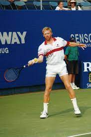 The retired tennis star, 53, cut a dapper figure for the day, donning a beige blazer. Boris Becker Wikipedia Bahasa Indonesia Ensiklopedia Bebas