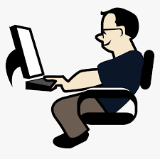 Person on computer clipart png. Transparent Person On Computer Png Person On Computer Clipart Png Download Transparent Png Image Pngitem