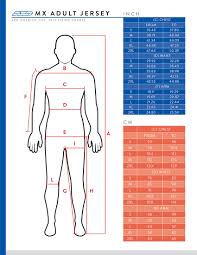 axo size guide