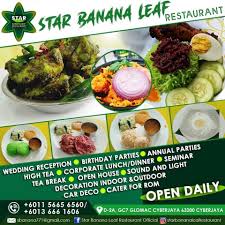 Vegan and vegetarian restaurants in cyberjaya, malaysia, directory of natural health food stores and guide to a healthy dining. Star Banana Leaf Restaurant Home Cyberjaya Menu Prices Restaurant Reviews Facebook