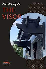 The Visor Pergola Kit Pergola Pergola Kits Wall Pergola