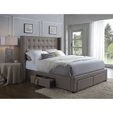 The part where the mattress goes is a little big (even though i have a normal queen mattress) so it took some finessing to make sure the bare wood wasn't showing. Bed With Drawers Underneath You Ll Love In 2021 Visualhunt