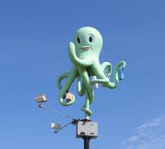 Octopus Car Wash Madison Wi 2009 Vintage Octopus Retro Sign Vintage Kitsch