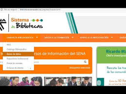 Bnc (opac) biblioteca digital rnbp colectivo patrimonio catálogo de autoridades. Biblioteca Sena Bases De Datos Cientificas Youtube