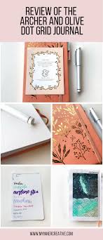 Review Archer And Olive Grid Journal My Inner Creative Grid Journals Dot Grid Journal Planner Bullet Journal