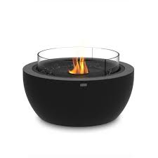 Homefun small fire pit, 22 inch fire pits outdoor wood burning portable round fire bowl with mesh spark screen cover and poker for outside backyard patio. Pod 30 All Black Fire Pit Bowl Outdoor Use Only Limited Edition Moonlight Design