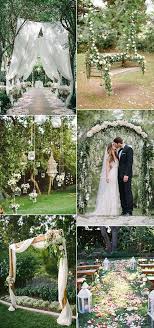 Wedding Ceremony Decoration Ideas For Garden Themed Wedding Ideas Weddingceremony Decoracoes De Cerimonia De Casamento Decoracao De Casamento Casamento