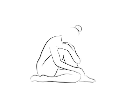 Minimalist wall art fashion woman silhouette wall art line drawing poster aesthetic paintings body outline art minimalistic art print simple line wall art black and white canvas artwork 16x24 unframed brand: Lovely Layla Wallpaper In 2021 Silhouette Drawing Minimal Drawings Outline Art