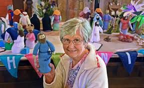 You have searched me and known me … 12 even the darkness is not dark to you, but the night shines like the day, for darkness is as light to you. Knitted Bible Goes On Show York Press
