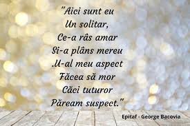 Şi galbeni trec bolnavi copii de la şcoală. George Bacovia Poezii Versurile Poetului Simbolist Roman Libertatea
