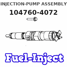 104760 4072 Zexel Injection Pump Assembly Calibration Data