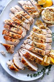 Then i drizzled a little bit of extra virgin olive oil over the turkey. The Best Roasted Turkey Breast Recipe Foodiecrush Com