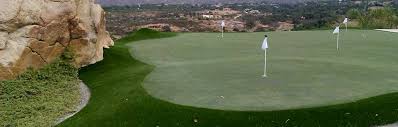 Wealthy golfers have been building backyard golf setups on their estates for awhile now. Outdoor Putting Green Installation Backyard Golf Green