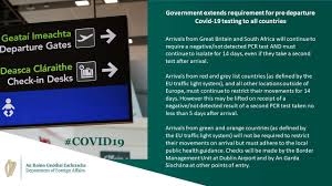 How to get a coronavirus test to travel to europe. Important Covid 19 Embassy Of Ireland Hungary Facebook