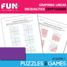 How to solve the hardest algebra problem. Graphing Linear Inequalities Cryptogram Worksheet Funrithmetic