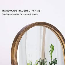 There are five metal pulls in. Buy Geloo Vintage Vanity Table Mirror Desk Makeup Mirror Golden Metal Framed Small Stand Mirrors 360 Adjustable Rotation For Tabletop Office Bedroom Bathroom Living Room Antique Online In Turkey B089nmnq3d