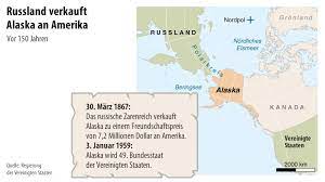 Vor 150 Jahren Verkaufte Russland Alaska An Amerika